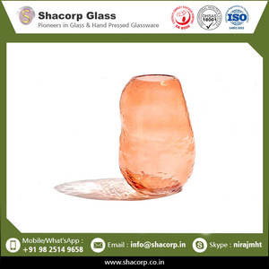 New Collection Hand Blown Colored Glass Vase Beautiful Glass Vase Available at Wholesale Price - Product Image 2