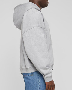 Felpa con cappuccio Unisex 460GSM da uomo di lusso 100% cotone sbuffo Streetwear ricamato Top Design italia di alta qualità per l'autunno - Product Image 2