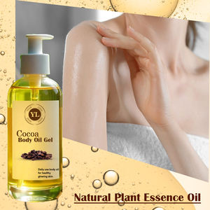 Gel de Aceite Corporal de cacao orgánico con extracto de plantas, líquido, reafirmante para la piel, hidratante, OEM/ODM, embalaje personalizable, todo tipo de piel a granel - Product Image 3