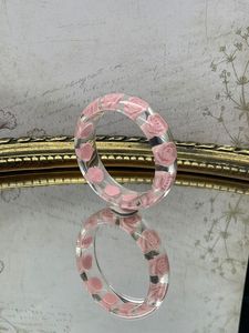 ABAJO Joyería fina Pulseras y brazaletes de cadena fina y pulseras de eslabones Resina acrílica Flor Brazalete Pulsera Joyería para - Product Image 5