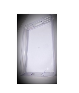 Plateau de service en acrylique pour bijoux avec poignée en laiton, plateau de présentation d'articles en acrylique de haute qualité, vente chaude - Product Image 4