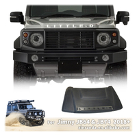 Kit carrosserie pour Suzuki Jimny : pare-chocs avant Little D, barre anti-choc, pare-chocs arrière, capot, garde-boue, calandre avant