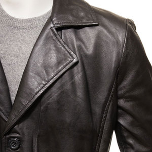 แจ็คเก็ตหนังฤดูหนาวคุณภาพพรีเมียมสำหรับผู้ชาย สไตล์ไฮสตรีทสุดฮิต แฟชั่นแจ็คเก็ตฤดูหนาว - Product Image 3