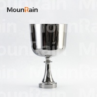 Mountain Rain Quartz Crystal Singing Bowls Set Percussion Instrument Alchemy Sound Bath Healing Instruments 432/440Hz
