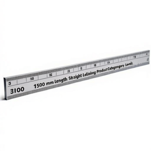 Barra de Nivelación/Regla Recta de 1500 mm de Longitud, 100 x 18 mm, Categoría de Producto: Niveles - Product Image 2