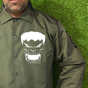 Vestes bomber coupe-vent pour hommes en toile de haute qualité, personnalisées en gros, avec motif lettres, pour l'automne et l'hiver - Product Image 3