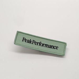 Personnalisé coudre sur des patchs tissés avec Babylocking Durable Luxury Design Marque Logo Tag Broderie Mode Vêtements à l'extérieur de l'étiquette - Product Image 1