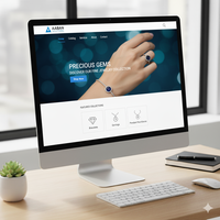 Pengembangan situs Web bisnis perhiasan profesional ahli Web terjangkau memberikan solusi Online yang elegan dan fungsional