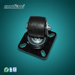 SK6-B5078P hochwertige schwarze Hochlast-Schwenk rolle ohne Lärm - Product Image 4