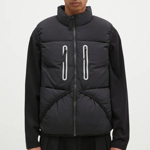 Gilet de travail fonctionnel d'extérieur Veste mince décontractée de couleur unie pour hommes printemps et été - Product Image 4
