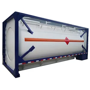 20ft nhiên liệu diesel xăng dầu dầu dầu ISO Tank container để bán