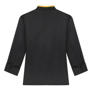 OEM elegante verano cocinero uniformes impermeable Chef abrigo con mangas largas y abrigo estilo más chaquetas de tamaño para chefs - Product Image 4