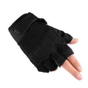 Pakistán Fabricante Personalización Logo Gimnasio Guantes Transpirable Medio dedo Entrenamiento Fitness Ejercicio Levantamiento de pesas Guantes EE. UU. - Product Image 5