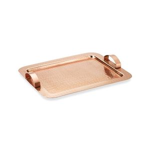 Moderno Tray Rectangle Tray With Metal Handles Titan Lighting Gold <b>Twig</b> Handle Different Metal Handicraft <b>Decorative</b> Tray - Product Image 5