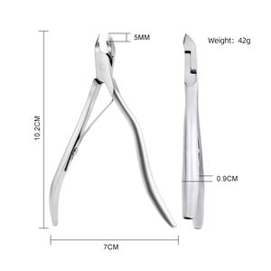 Pousse-cuticules en acier inoxydable de qualité supérieure, double tête, réutilisable, logo personnalisé, marque privée, vente en gros - Product Image 5