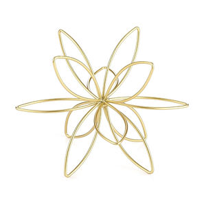 Decoración Metálica Vintage para el Hogar Moderno, Repisa para Chimenea, Mesa y Decoración de Entrada, Estilo Ambience Lifestyle - Product Image 4