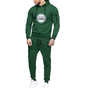 Men's Tracksuit High Quality Hoodies and Sweat Pants Set Men Custom Two Piece Heavyweight 500GSM Hoodie Set Men Tracksuit - Product Image 6