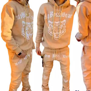 Survêtement unisexe de haute qualité à imprimé bouffant avec logo personnalisé, caractéristiques de grande taille et de maternité pour l'hiver-La privée personnalisable - Product Image 3