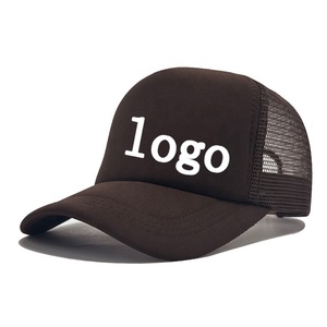 Foam Trucker Hat Mesh <b>Cap</b> Front Back Custom logo Blank <b>Plain</b> Custom Embroidered 3d Embroidery <b>Caps</b> By Antique Fashion - Product Image 1