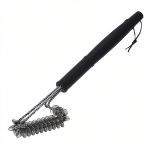 Brosse à barbecue Nero YL7900530 Inox 38cm noire, outils de barbecue - Product Image 2
