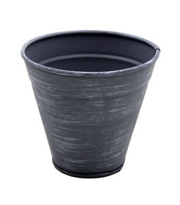 Ensemble décoratif de fer de conception de fantaisie de 2 pots de jardinière antiques en cuivre de jardinière en métal pour la décoration extérieure et intérieure - Product Image 5