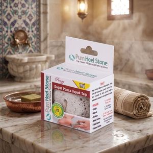 Pierre ponce naturelle sans produits chimiques pour les pieds, éliminateur de callosités, exfoliant pour talons, soin des pieds, pédicure, spa, bain, beauté - Product Image 4