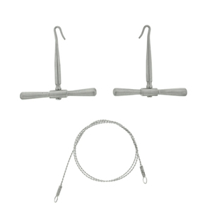 Juego de Alambres para Sierra Gigli Ortopédica Manual T15 para Cirugía Ortopédica, Alambre de Acero Inoxidable Duradero para Sierra Gigli Ortopédica - Product Image 1