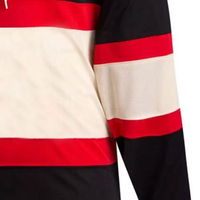 Maillot de hockey sur glace pour homme personnalisable avec nom d'équipe, tissu écologique à séchage rapide, service OEM et designs sur mesure