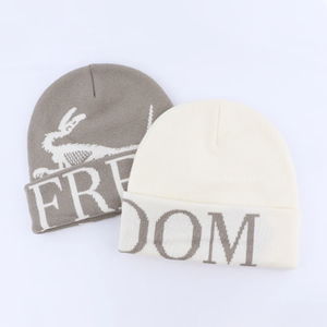 Customizable Luxury Wool Beanie <b>Hat</b> Handmade Multi-Color Knit for <b>Men</b> Women Fashionable <b>Winter</b> Accessory Custom Logo for Travel - Product Image 5