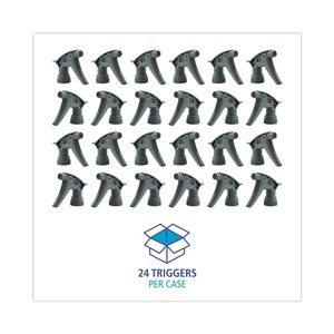 Boardwalk 320CR 7.25 Pulgadas Pulverizador de Tubo para Envases de 16 oz. Botellas Resistentes a Químicos, Gris-24/Caja - Product Image 4