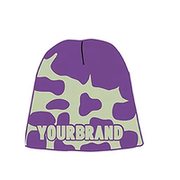 Conjunto Deportivo Personalizado con Estampado Sólido y Transpirable, Sudadera con Capucha, Pantalones Cortos, Gorro, Morado y Verde, Ropa Urbana con Pedrería, Logotipo de tu Marca OEM