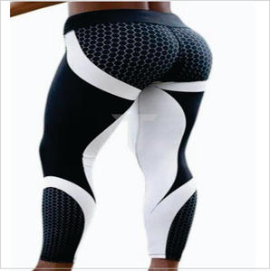 Conjunto de Yoga para Mujer Talla XL, Transpirable, Spandex/Nylon, Ecológico, Pantalones de Gimnasio, Precio al por Mayor OEM Personalizado, Cómodo, Sin Costuras, Estampado Medio - Product Image 6