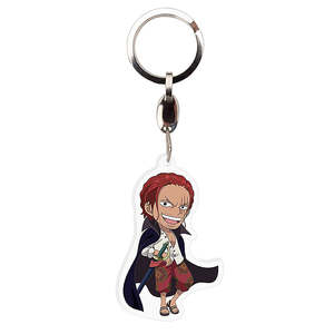พวงกุญแจอนิเมะวันพีซ เรด แชงค์ส สำหรับแฟนๆ และนักสะสม - Product Image 1