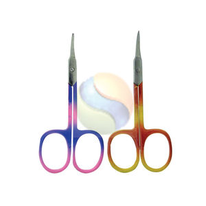 Ciseaux à cuticules de salon d'élite, super tranchants, pointe en forme de flèche, design multicolore, ciseaux à cuticules incurvés de luxe, ultra-tranchants, pointe en forme de flèche - Product Image 4
