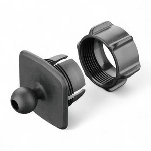 อะแดปเตอร์บอลอินเตอร์โฟนขนาด 15 มม. สำหรับติดตั้ง CRAB สำหรับอุปกรณ์อิเล็กทรอนิกส์และระบบรักษาความปลอดภัยของรถจักรยานยนต์ - Product Image 1