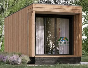 Maisons en bois préfabriquées écologiques, durables, contemporaines, imperméables, alimentées à l'énergie solaire, directement de l'usine, pour la maison, l'hôtel, le bureau - Product Image 3