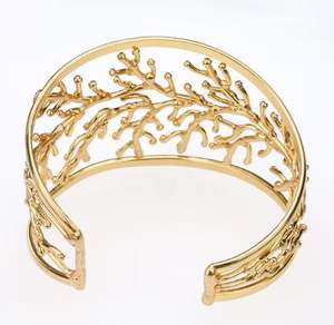 Bracelet rond en laiton fait main élégant et durable pour hommes et femmes, bracelet ouvert réglable, style moderne, pièce de déclaration - Product Image 5