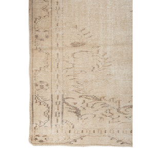 Tapis Vintage Vert en Laine Noué à la Main, Motif Médaillon Abstrait pour Salon, Couloir, Formes Rectangulaires et en Puzzle Pae-6480(Fr) - Product Image 4