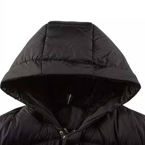 Blouson matelassé réversible imperméable noir pour homme 2025 – Vêtement de sport respirant en toile avec capuche en fourrure – Collection Hiver High Street - Product Image 6