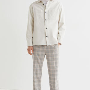 กางเกงจ็อกเกอร์ผู้ชายคุณภาพดีที่สุด ไซส์ใหญ่ ทรงสลิม ขายส่ง ผลิตตามสั่ง ผ้าฝ้ายโพลีเอสเตอร์ 100% กางเกงลำลองเรียบง่ายสำหรับผู้ชาย - Product Image 1