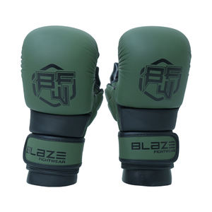 Guantes de Boxeo MMA Profesionales de Cuero, Medios Dedos, Personalizados, para Entrenamiento de Artes Marciales, Gran Venta - Product Image 4