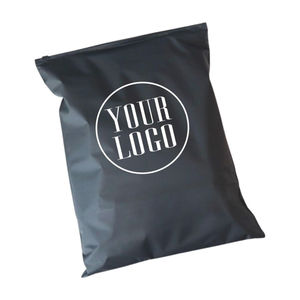 Impreso nombre marca cremallera transparente Poly Clear Zip Lock bolsa de embalaje para ropa bolsas de almacenamiento de plástico - Product Image 4