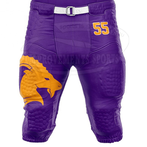 2024 nouveauté uniforme de Football américain meilleure vente ensembles respirants avec nom de l'équipe quantité minimale de commande bas - Product Image 4