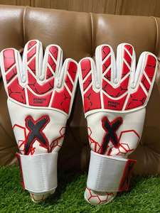 Gants de gardien de but personnalisables à haute performance, respirants, légers, avec sangle de poignet réglable, protection des doigts, latex allemand durable - Product Image 2