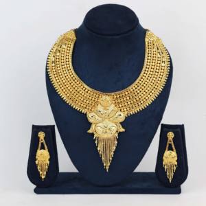 Colliers en plaqué or pour mariage et occasion spéciale Bijoux cadeau pour femme Cuivre et laiton chapado en oro oro laminado - Product Image 2