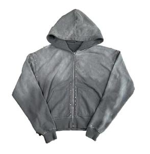 เสื้อมีฮู้ดแบบซิปเปิดไหล่สำหรับฟิตเนสลำลองซักกรดสวมใส่ในฤดูหนาว - Product Image 1