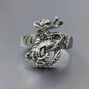 <b>Adjustable</b> Fashionable <b>Silver</b> <b>Ring</b> Stylish Modern Geometric Design 6mm Width Inlay Setting Gift for Any Occasion 3.6 Grams - Product Image 1