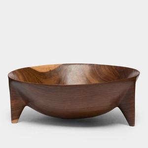 Tazón Grande para Ensalada de Madera Hecho a Mano, Diseño Moderno y Popular, Biodegradable y Ecológico, para Reuniones Familiares y Fiestas - Product Image 3