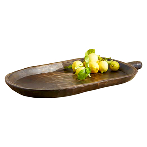 Handmade Wooden Dough Bowl for Kitchen Tabletop <b>Dinnerware</b> Home Kitchen Decoration-Bulk Kitchenware in Modern Style - Product Image 1