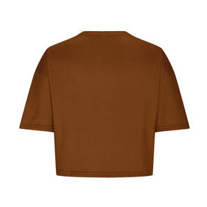 Camiseta corta con logotipo personalizado del fabricante al por mayor, camiseta con logotipo personalizado, ropa de verano, Camiseta corta para mujer - Product Image 4